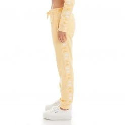 Kappa US 222 Banda Beicegel Sweatpants - Light Yellow White Women
