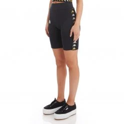 Kappa US 222 Banda Utuado Bike Shorts - Black Smoke Women