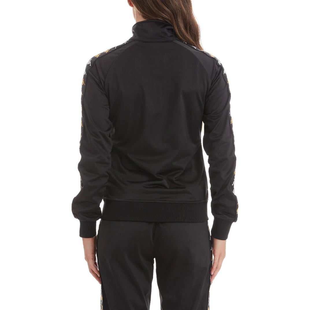 Kappa US Women 222 Banda Hatillo Track Jacket - Black Smoke 6 Kappa US Women 222 Banda Hatillo Track Jacket - Black Smoke
