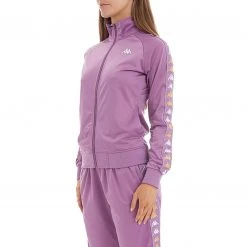 Kappa US 222 Banda Hatillo Track Jacket - Violet Lavender