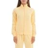 Kappa US 222 Banda Hatillo Track Jacket - Light Yellow White 2 Kappa US 222 Banda Hatillo Track Jacket - Light Yellow White