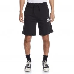 Kappa US Authentic Uppsala Shorts - Black Smoke Sand
