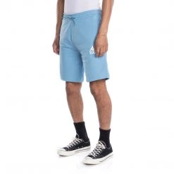 Kappa US Men Authentic Uppsala Shorts - Light Blue Sand