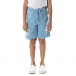 Kappa US Kids Authentic Uppsala Shorts - Light Blue Sand