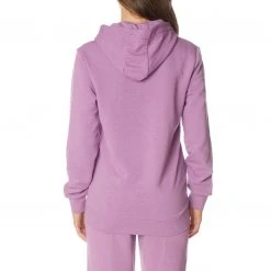 Kappa US Authentic Ambanja Hoodie - Violet Lavender White Women