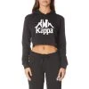 Kappa US Authentic Ambatobeny Hoodie - Black Smoke