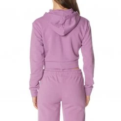 Kappa US Authentic Ambatobeny Hoodie - Violet Lavender White Women