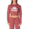 Kappa US Authentic Ambatobeny Hoodie - Burgundy Women