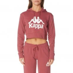 Kappa US Authentic Ambatobeny Hoodie - Burgundy Women