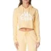 Kappa US Authentic Ambatobeny Hoodie - Light Yellow White
