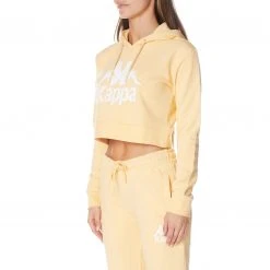 Kappa US Authentic Ambatobeny Hoodie - Light Yellow White