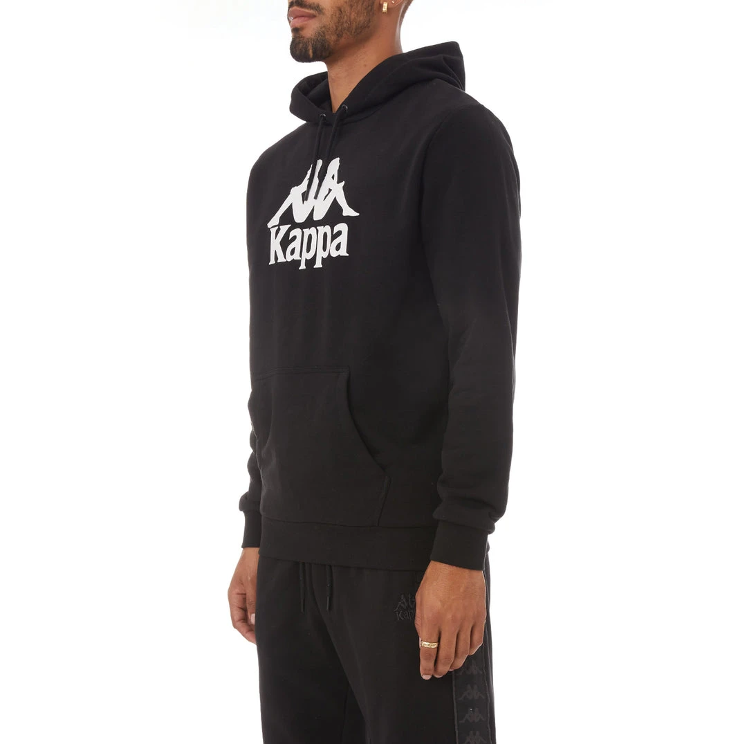 Kappa US Authentic Malmo Hoodie - Black 4 Kappa US Authentic Malmo Hoodie - Black