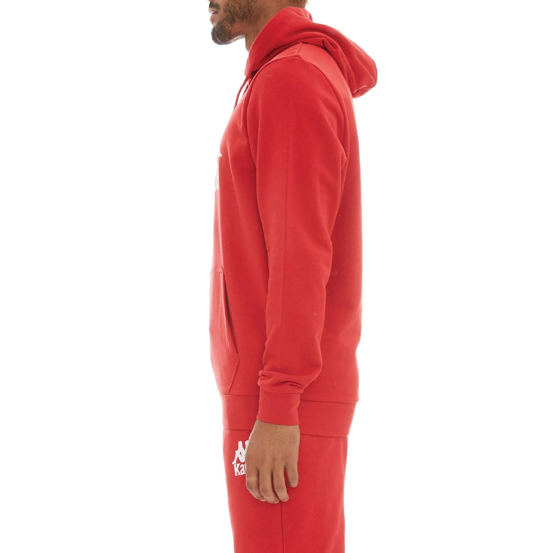 Kappa US Authentic Malmo Hoodie - Red 5 Kappa US Authentic Malmo Hoodie - Red