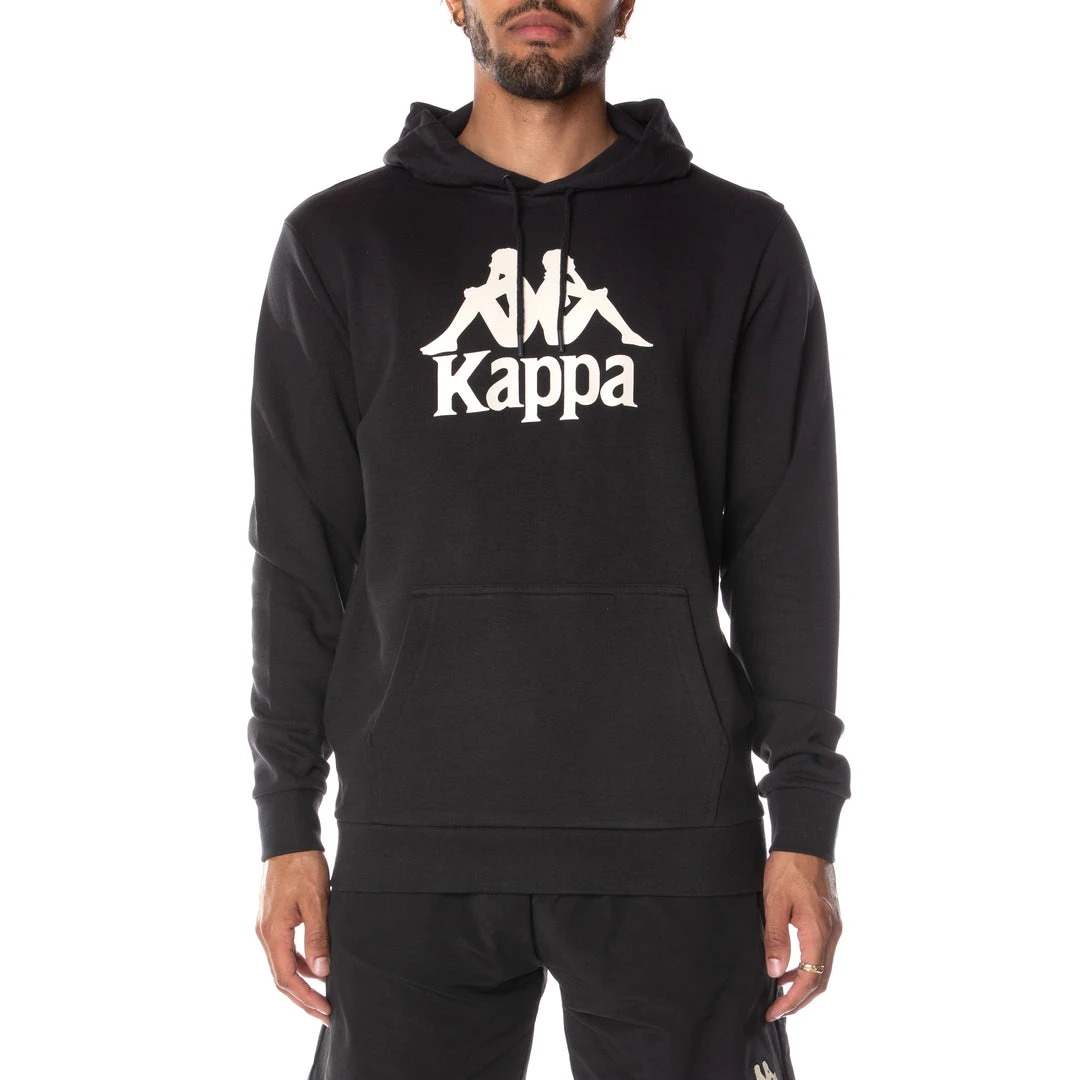 Kappa US Authentic Malmo Hoodie - Black Smoke Sand Men 3 Kappa US Authentic Malmo Hoodie - Black Smoke Sand Men