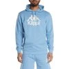 Kappa US Men Authentic Malmo Hoodie - Light Blue Sand