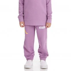 Kappa US Kids Authentic Coevorden Sweatpants - Violet