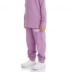Kappa US Kids Authentic Coevorden Sweatpants - Violet
