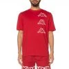 Kappa US Men Logo Aomix T-shirt - Red
