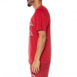 Kappa US Men Logo Aomix T-shirt - Red 8 Kappa US Men Logo Aomix T-shirt - Red