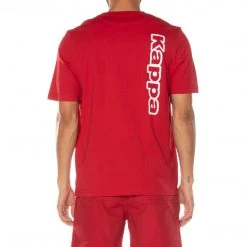 Kappa US Men Logo Aomix T-shirt - Red 9 Kappa US Men Logo Aomix T-shirt - Red