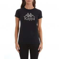 Kappa US Authentic Shaira T-Shirt - Black Smoke Women