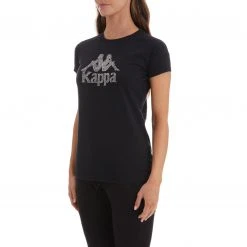 Kappa US Authentic Shaira T-Shirt - Black Smoke Women