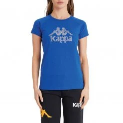 Kappa US Women Authentic Shaira T-Shirt - Blue