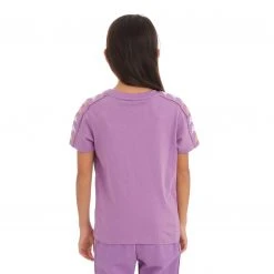 Kappa US Kids 222 Banda Bendocin T-Shirt - Violet Lavender
