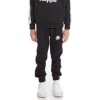 Kappa US Kids 222 Banda Alanz 3 Sweatpants - Black Smoke 1 Kappa US Kids 222 Banda Alanz 3 Sweatpants - Black Smoke