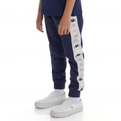 Kappa US Kids 222 Banda Alanz 3 Sweatpants - Navy
