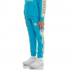 Kappa US Kids 222 Banda Alanz 3 Sweatpants - Dark Aqua
