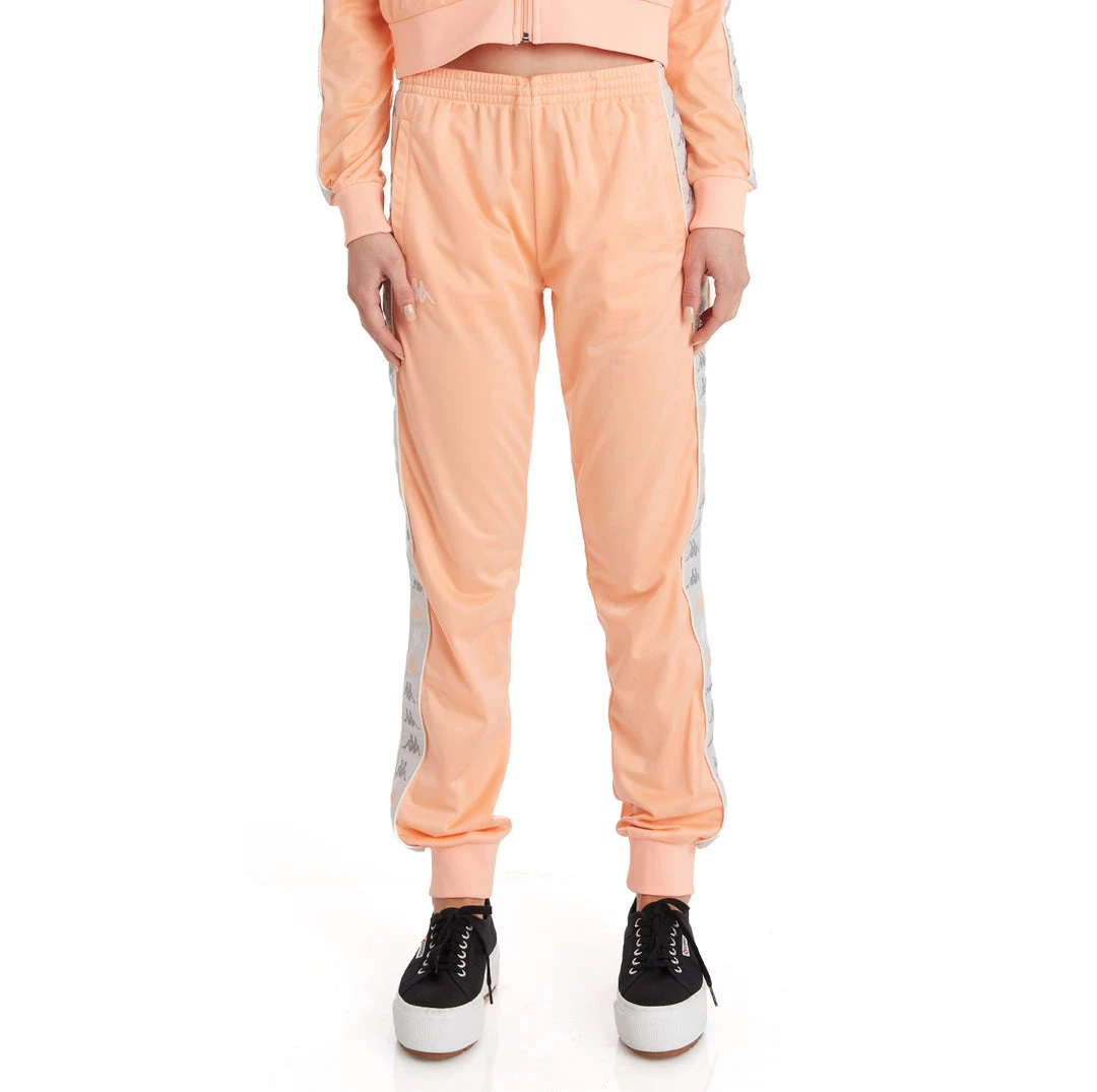 Kappa US Women 222 Banda Wrastoria 2 Track Pants - Peach 3 Kappa US Women 222 Banda Wrastoria 2 Track Pants - Peach