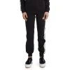 Kappa US Women 222 Banda Barnu 3 Sweatpants - Black Smoke