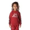 Kappa US Kids Logo Tape Dapet Hoodie - Red
