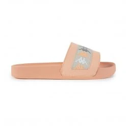 Kappa US 222 Banda Adam 18 Slides - Peach Grey Footwear