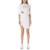 Kappa US Women Authentic Graphik Tez Dress - White