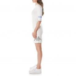 Kappa US Women Authentic Graphik Tez Dress - White