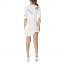 Kappa US Women Authentic Graphik Tez Dress - White