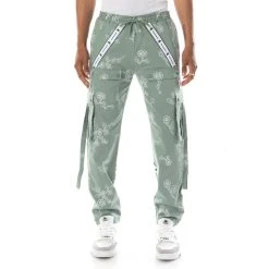 Kappa US Men Authentic Jpn Viti Cargo Pants - Sage