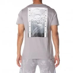 Kappa US Authentic Jpn Visco T-Shirt - Grey Men