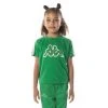 Kappa US Logo Tape Davirec T-Shirt - Green 2 Kappa US Logo Tape Davirec T-Shirt - Green