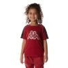 Kappa US Kids Logo Tape Davirec T-Shirt - Red