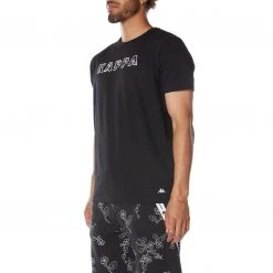 Kappa US Authentic Jpn Volgent T-Shirt - Black Smoke