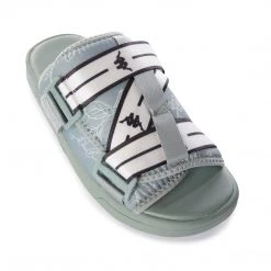 Kappa US Authentic Jpn Ridew 1 Sandals - Green White Black