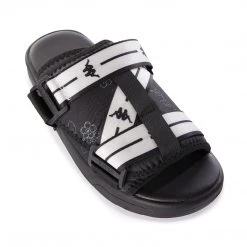 Kappa US Authentic Jpn Ridew 1 Sandals - Black White