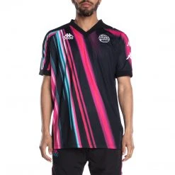 Kappa US Men Authentic Gumball Gabz Soccer Jersey - Black Pink