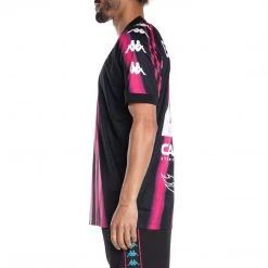 Kappa US Men Authentic Gumball Gabz Soccer Jersey - Black Pink 8 Kappa US Men Authentic Gumball Gabz Soccer Jersey - Black Pink