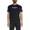 Kappa US Men Authentic Paroo T-Shirt - Black Smoke Violet