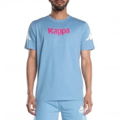 Kappa US Authentic Paroo T-Shirt - Light Blue Sand