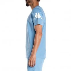 Kappa US Authentic Paroo T-Shirt - Light Blue Sand